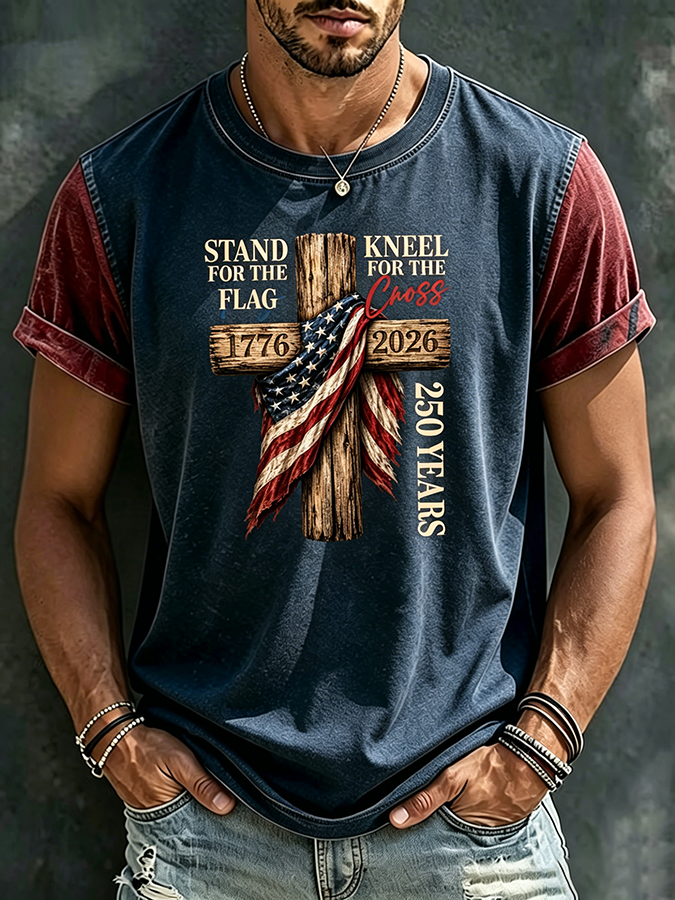 Men's USA Print T-Shirt