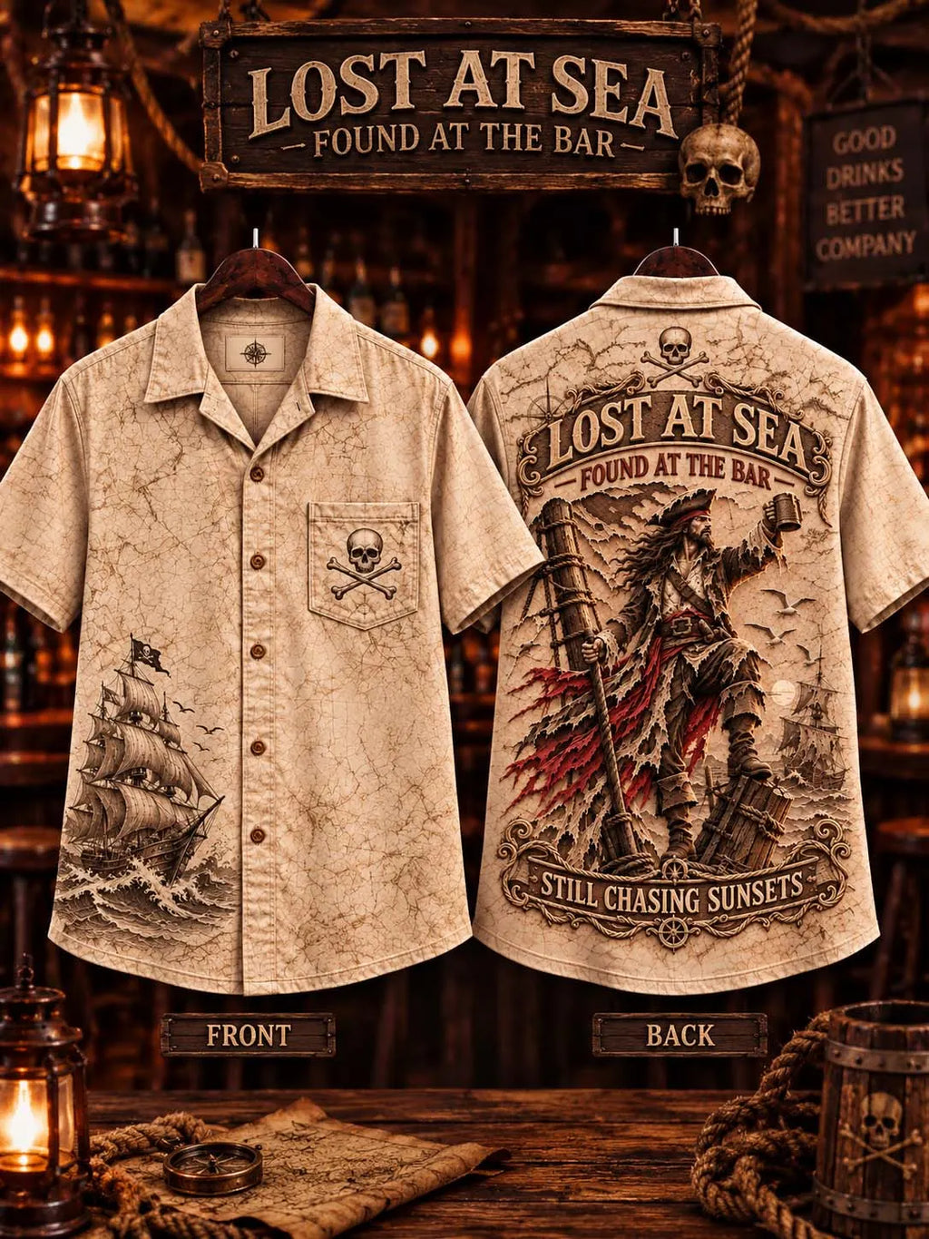 🍻 Still Chasing Sunsets Captain Jack's Rum Toast