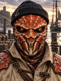 Sea Monster Crab Armor Pirate Full-Face Thermal Balaclava