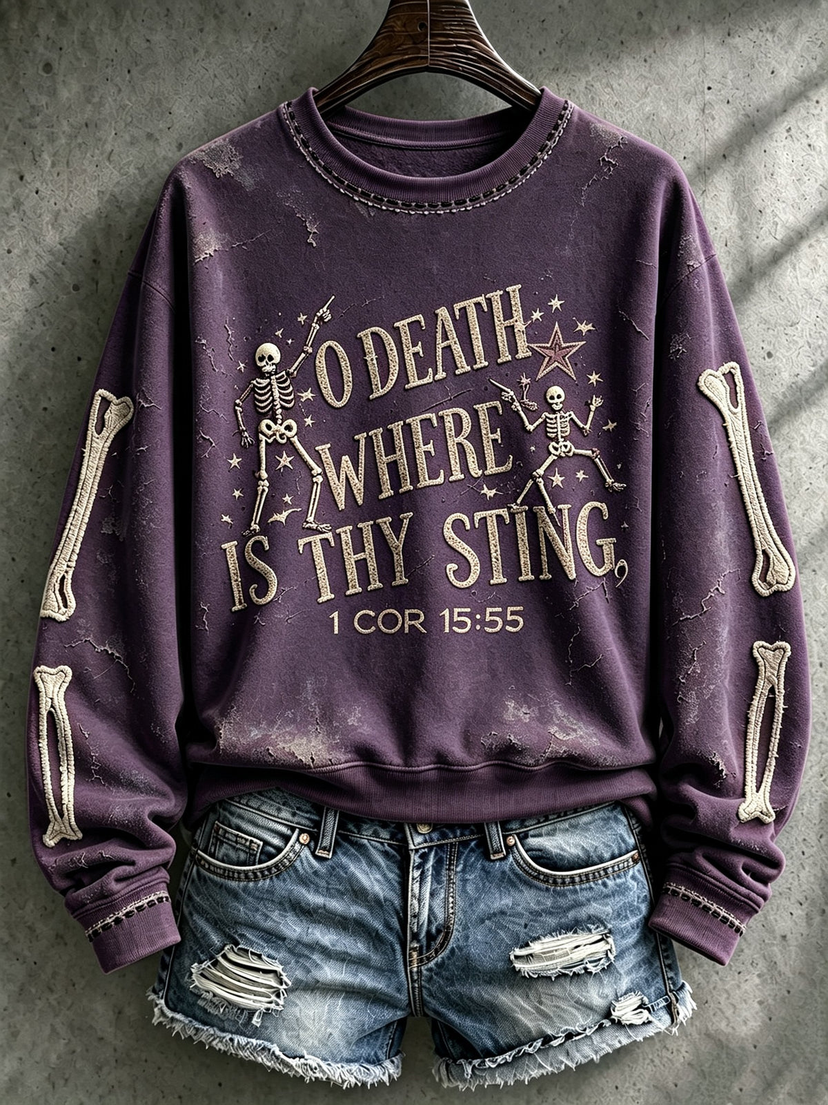 Women's Halloween Print Casual Sweatshirt
