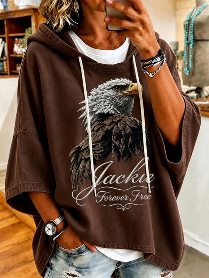 Women'S Casual Bald Eagle