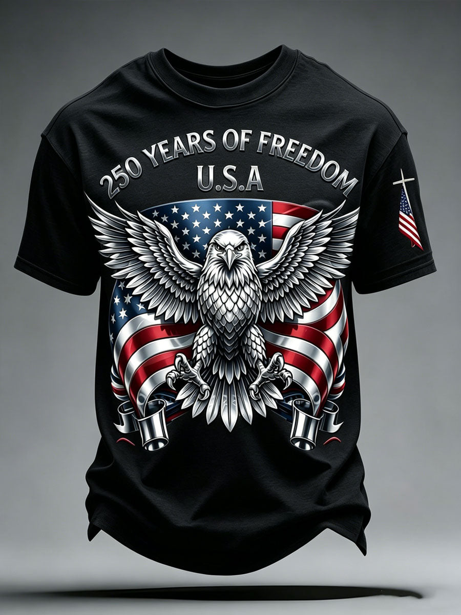 Men's American 250th Anniversary Print Top