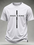 Men's Faith Casual Printed T-Shirt