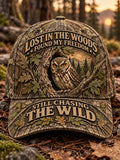 Retro Hunting Season Art Printed Baseball Cap