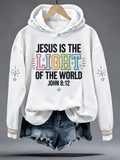 Women's Jesus Is The Light Regular Sweatshirt