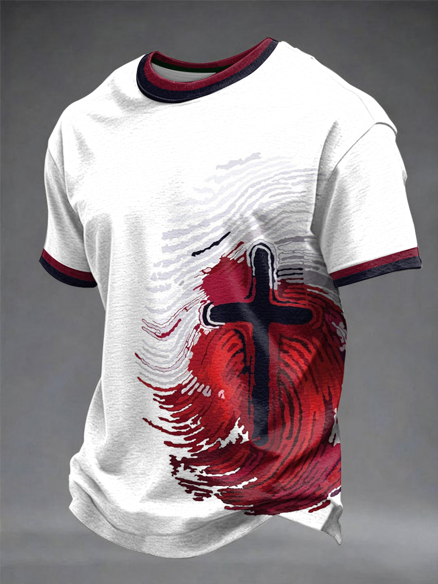 Men'S Faith Printed T-Shirt