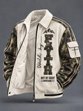 Men's Faith Print Casual Jacket