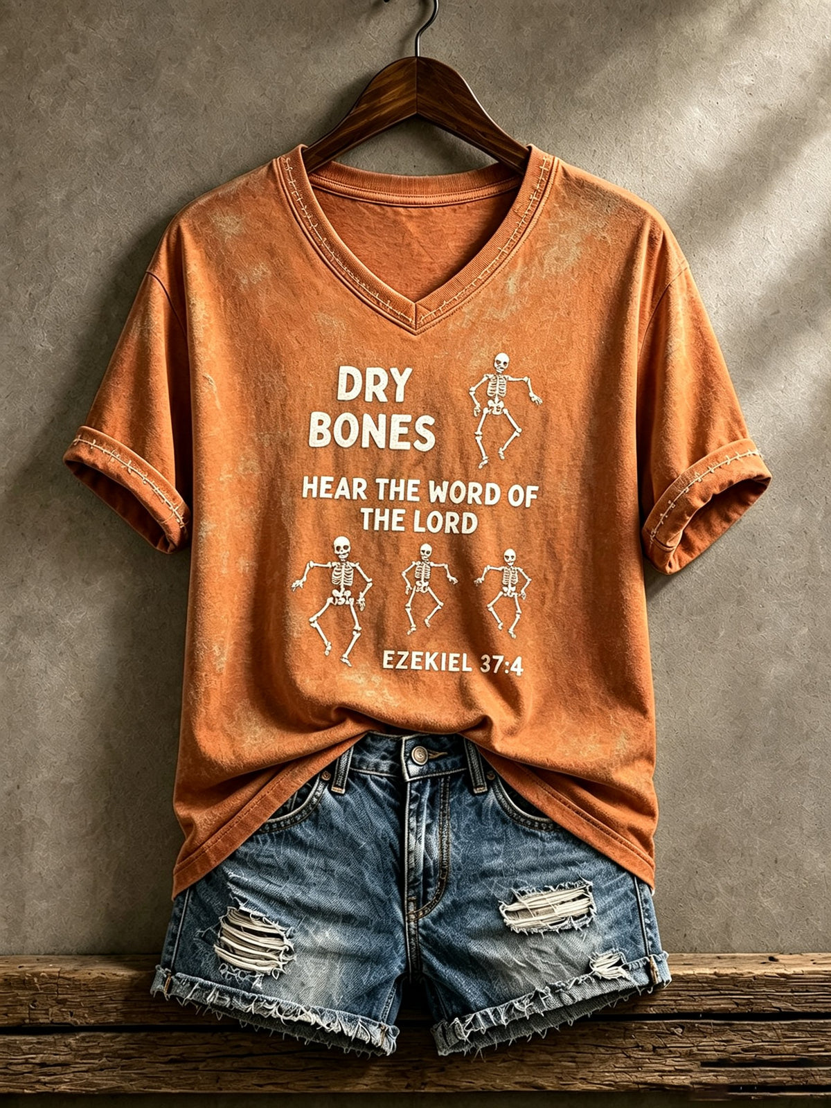 Women's Print Round Neck T-shirt