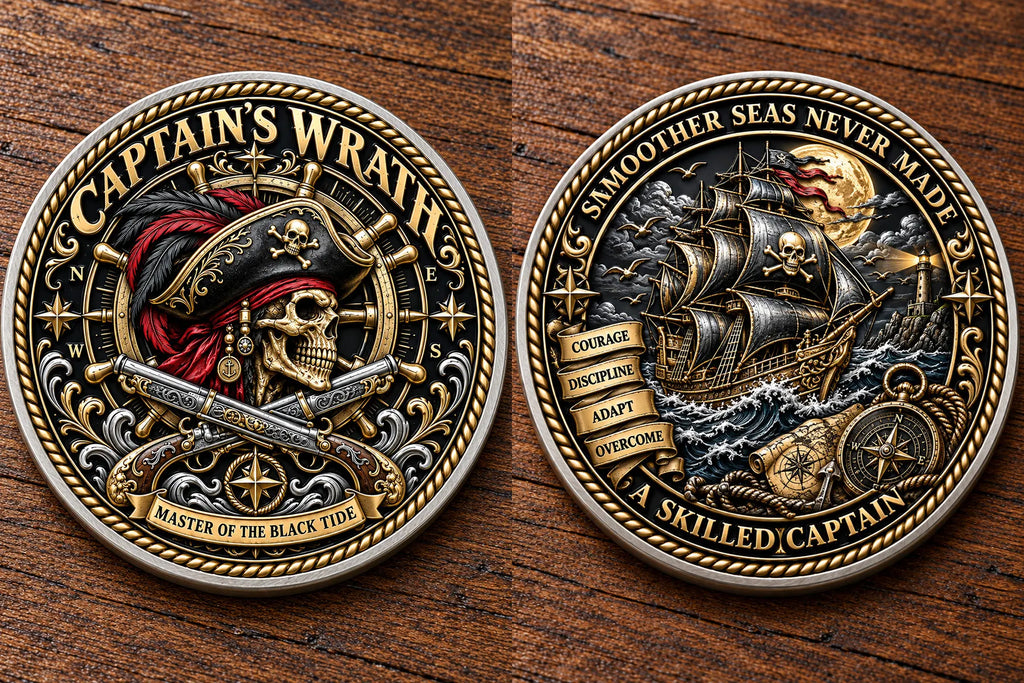 Captain’s Wrath Pirate Commemorative Medal