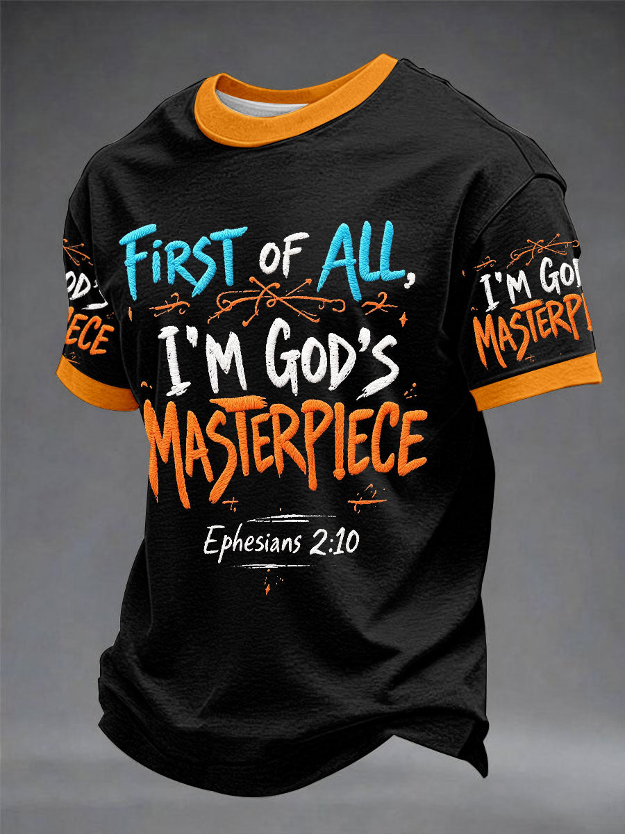 Men'S Faith Printed T-Shirt