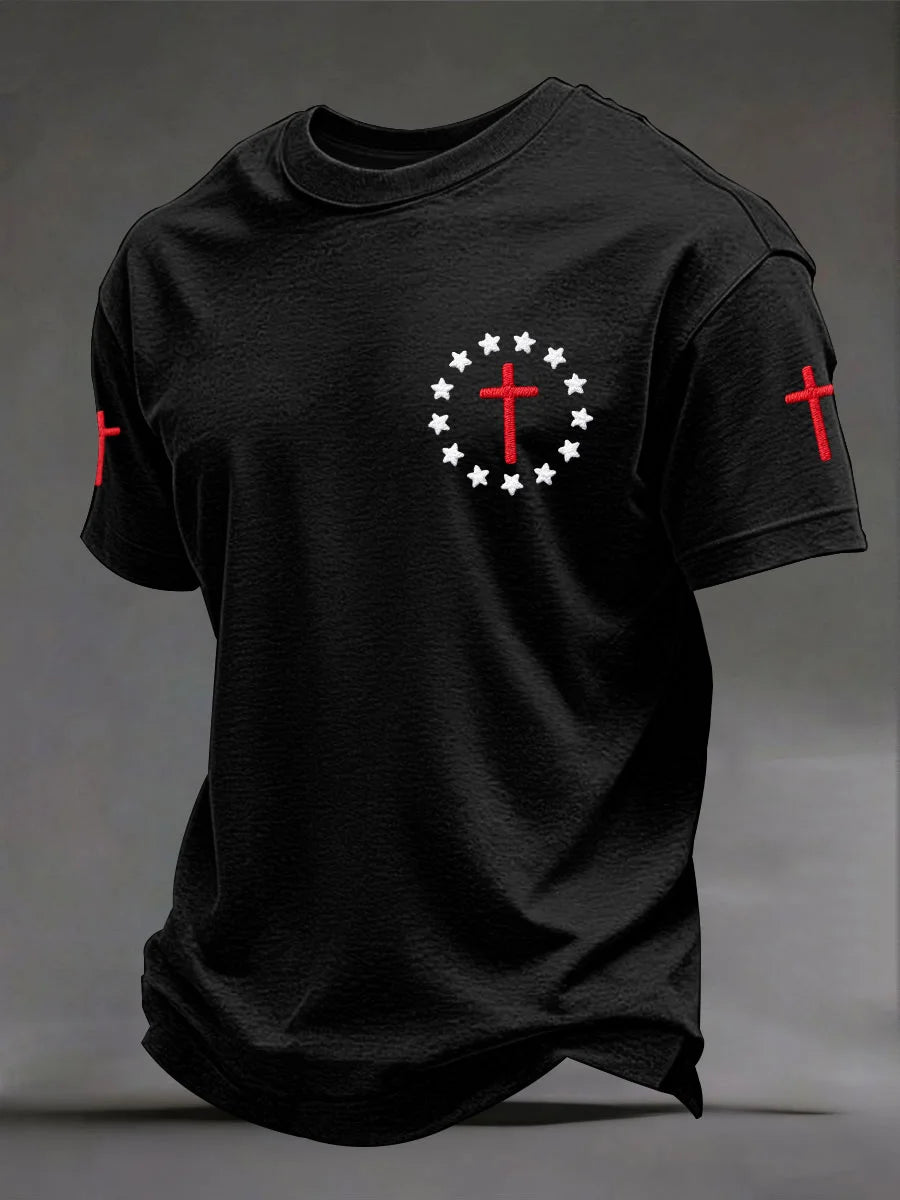Christian Jesus Faith Casual Printed T-Shirt