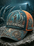 Deep-Sea Skeleton Explorer & Lighthouse Vintage Baseball Cap