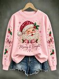 Women's Christmas Print Sweatshirt