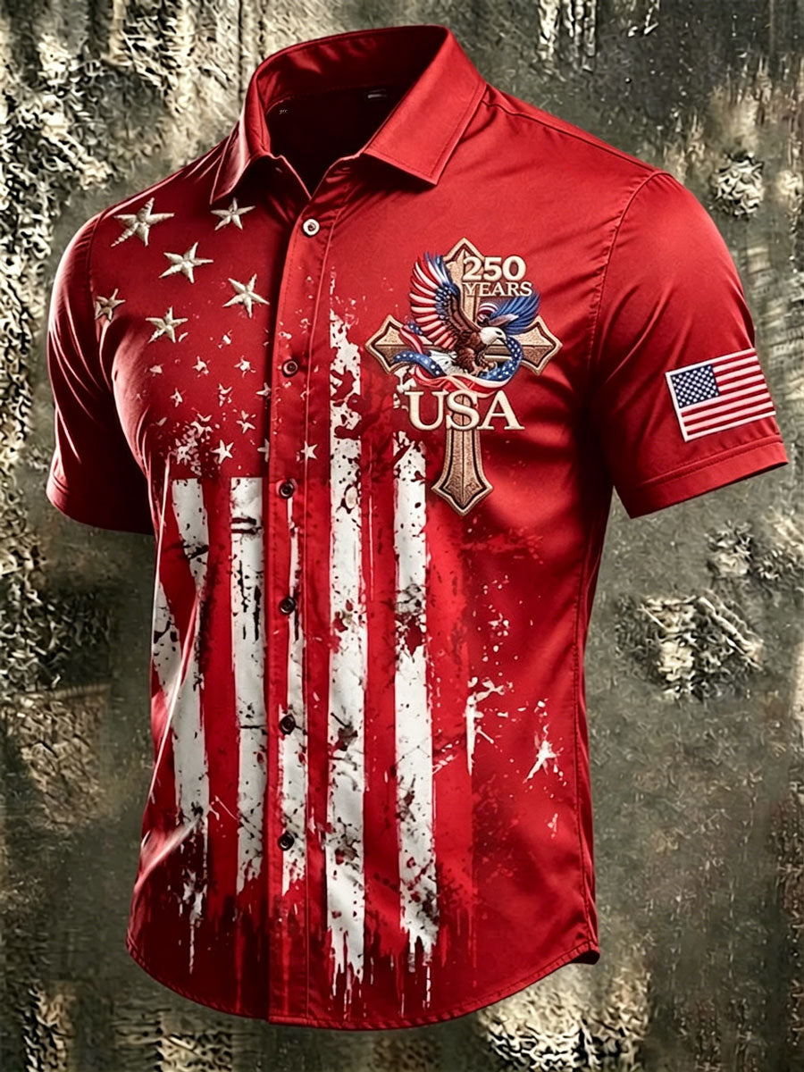 Men'S 250Th Anniversary Faith Casual Shirt