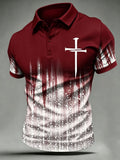 Men'S Faith Printed POLO Shirt