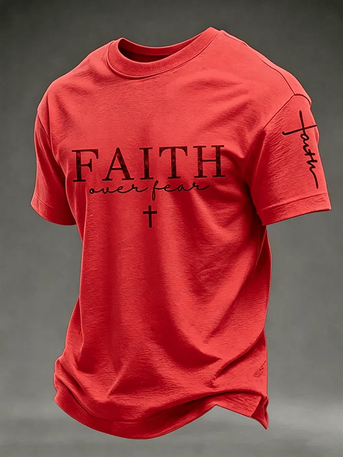 Men's Faith Print T-shirt