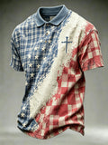 Men's American cross Polo Shirt