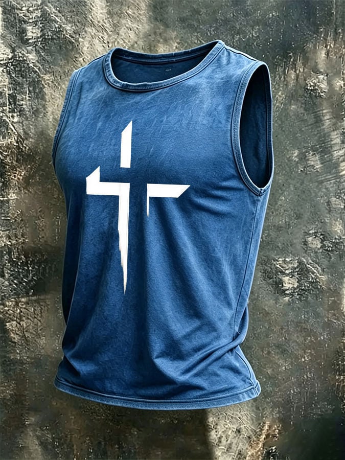 Men'S Casual Printed Vest