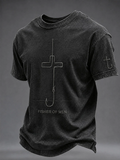 Men's Faith Casual Printed T-Shirt