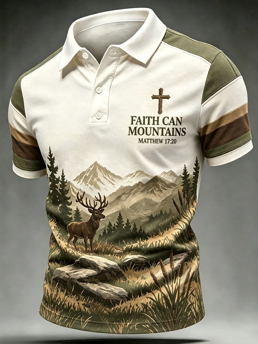 Men's Faith Short-Sleeve Polo Shirt