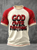 Men's Faith Printed Casual short sleeves t-shirt