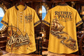 Retired Pirate No Rush Treasure Men's Vintage Shirt