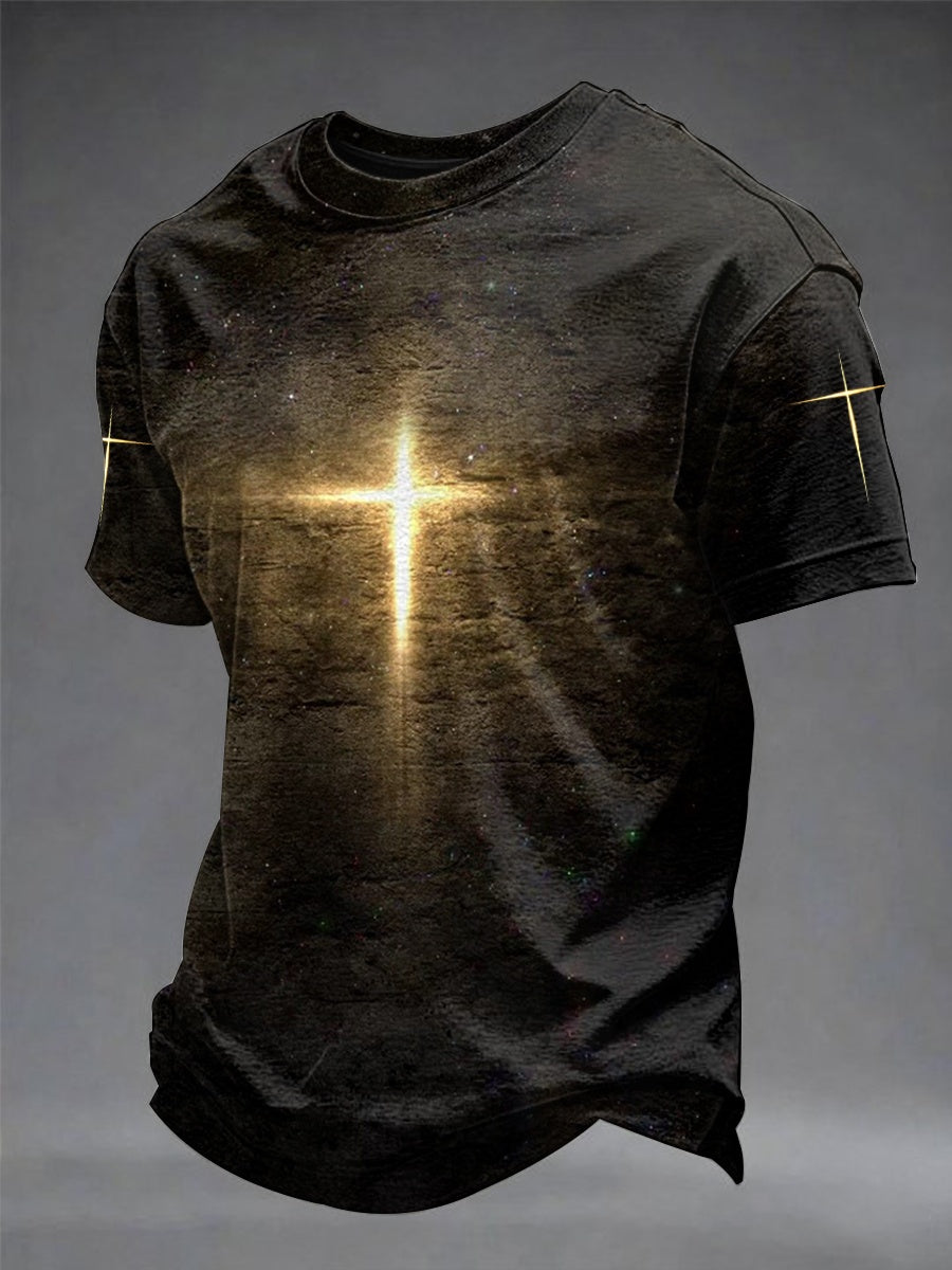 Men's The Light of Faith Printed T-Shirt