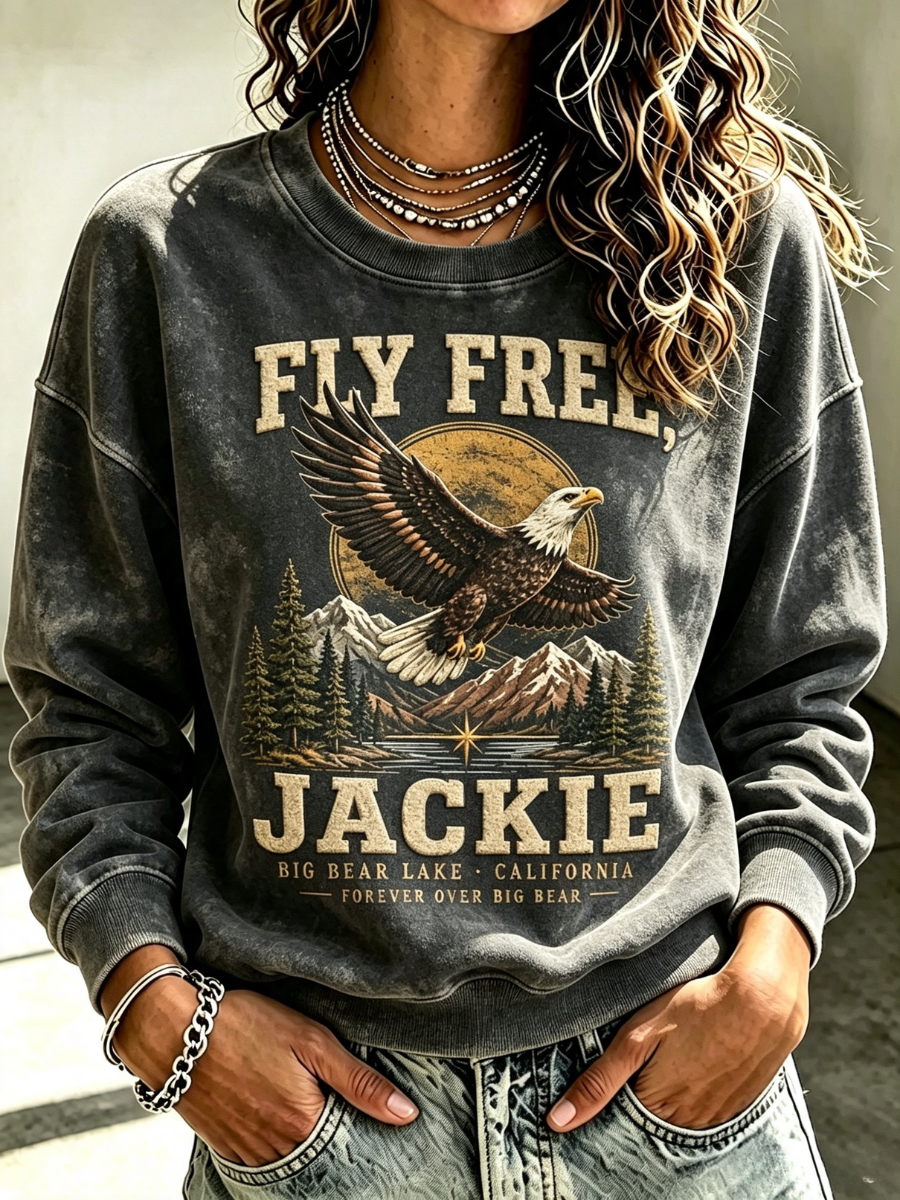 Women's Fly Free Jackie Round Neck Sports Shirt