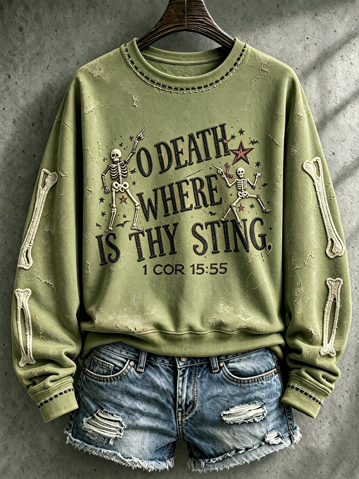 Women's Halloween Print Casual Sweatshirt