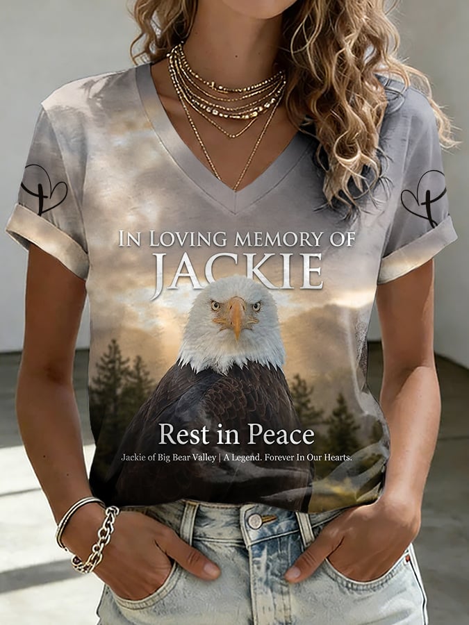 Women's Fly Free Jackie Print T-shirt