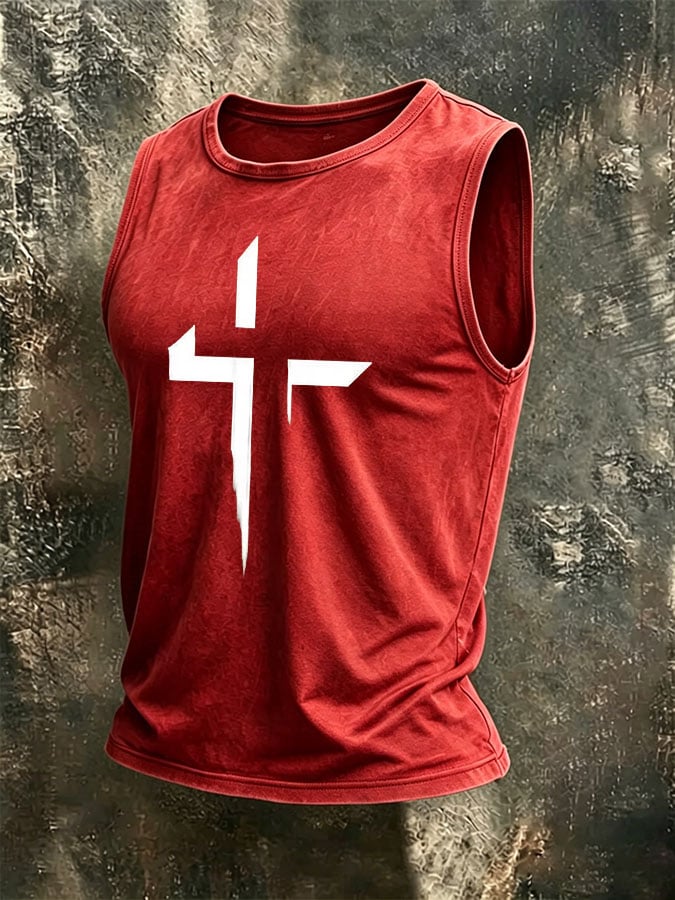 Men'S Casual Printed Vest