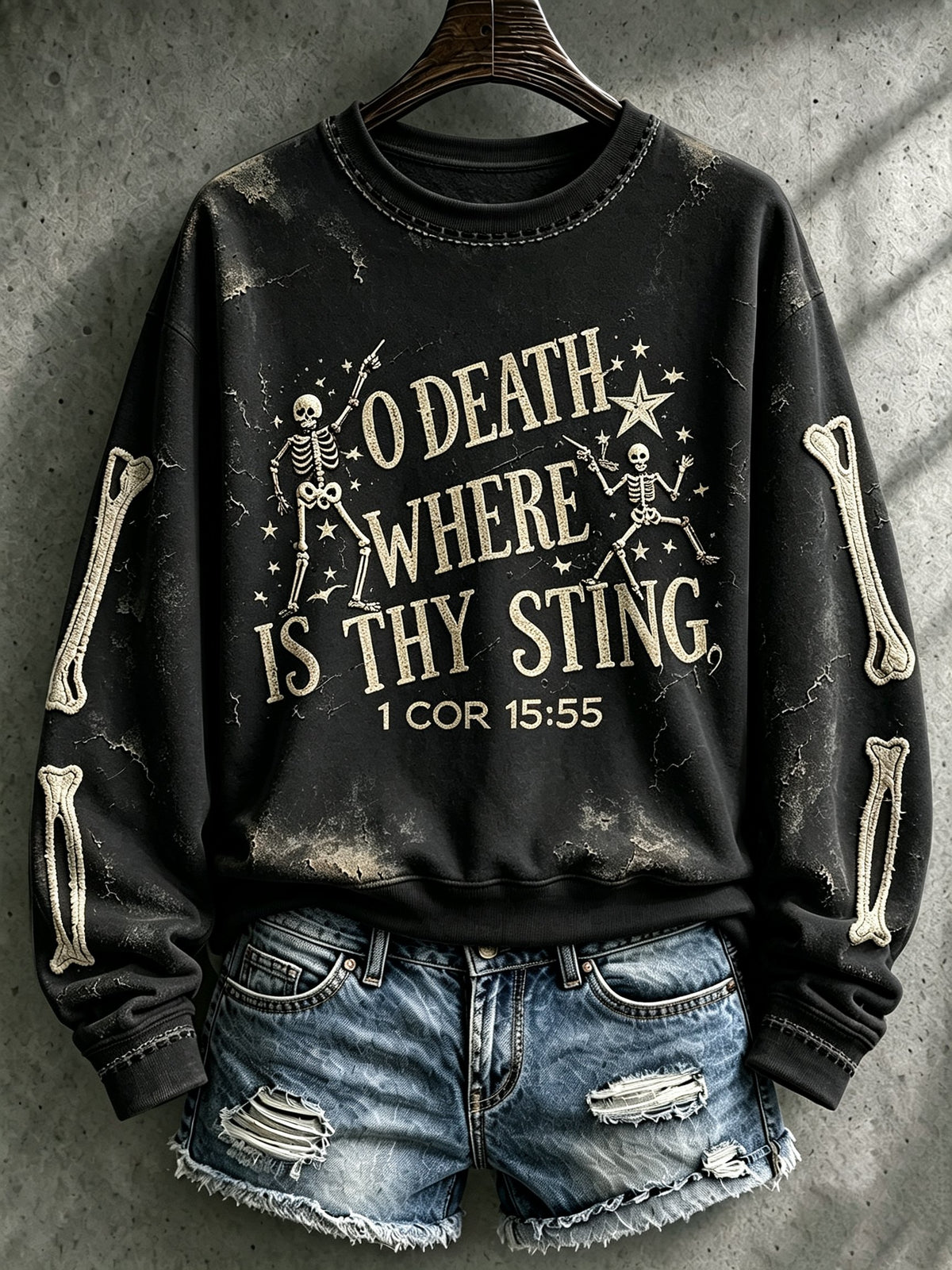 Women's Halloween Print Casual Sweatshirt