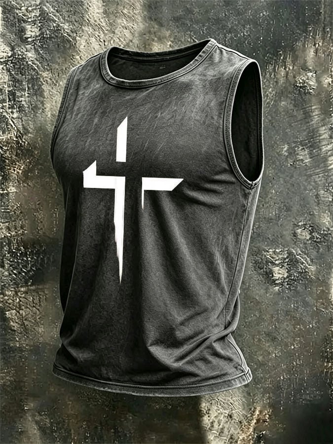 Men'S Casual Printed Vest