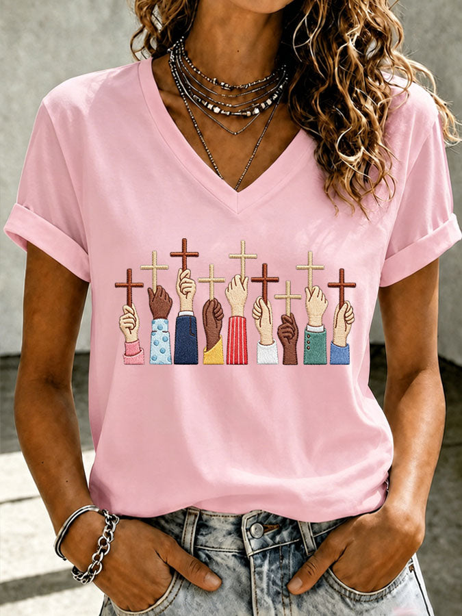 Women's Faith Print T-shirt