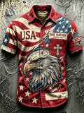 Men'S 250Th Anniversary National Faith Print Shirt