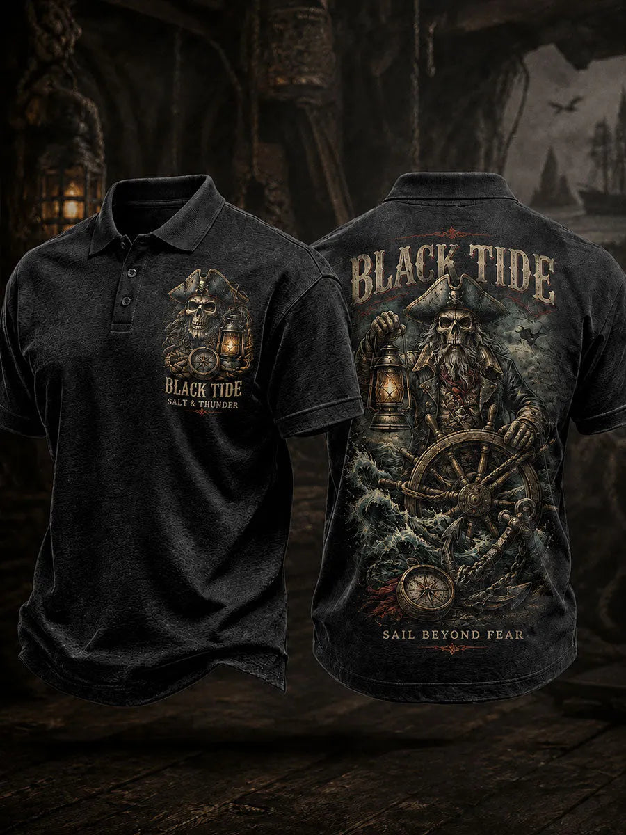 Men's "Black Tide" Tops