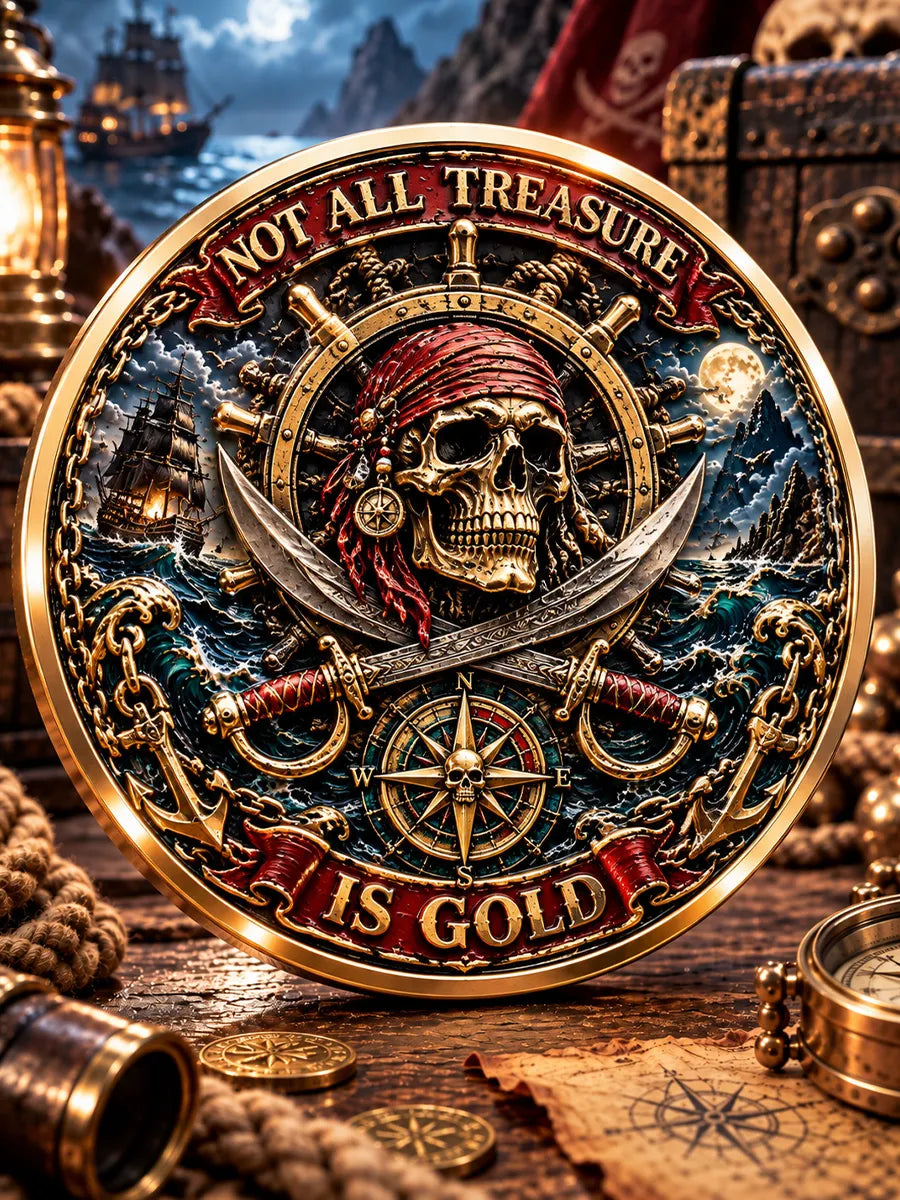 Kraken’s Debt Pirate Commemorative Medallion