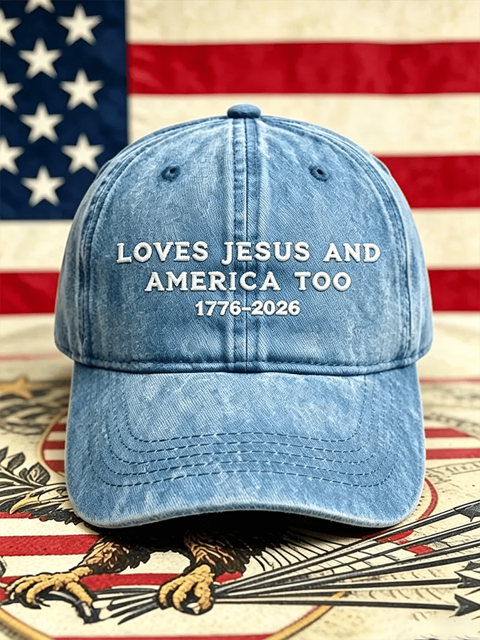 Women's Independence Day Faith Printed Cap
