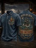 Men's "Runs On Rum Bad Decisions And Sea Air" Tops