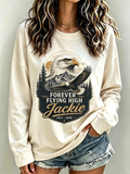 Women's Fly Free Jackie Round Neck Sports Shirt