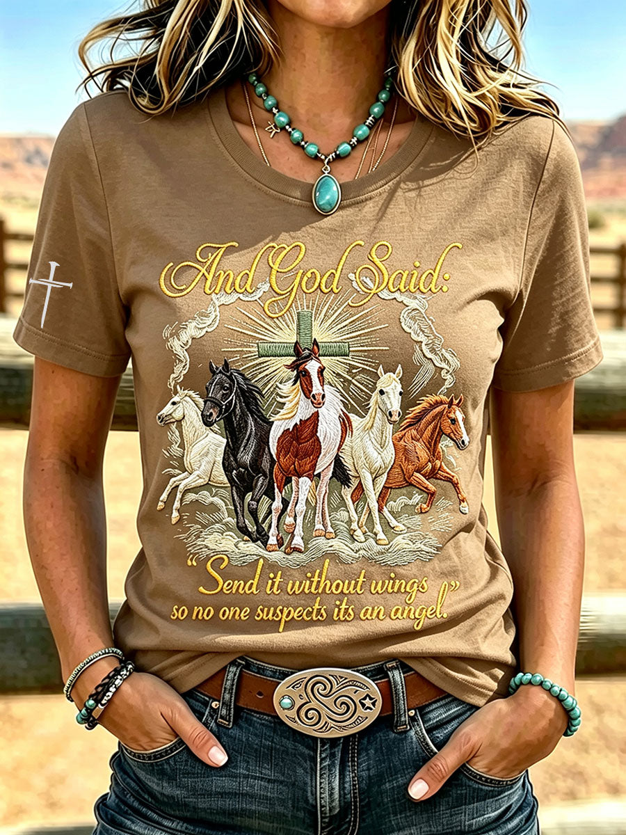 Women's Faith Horse T-Shirt