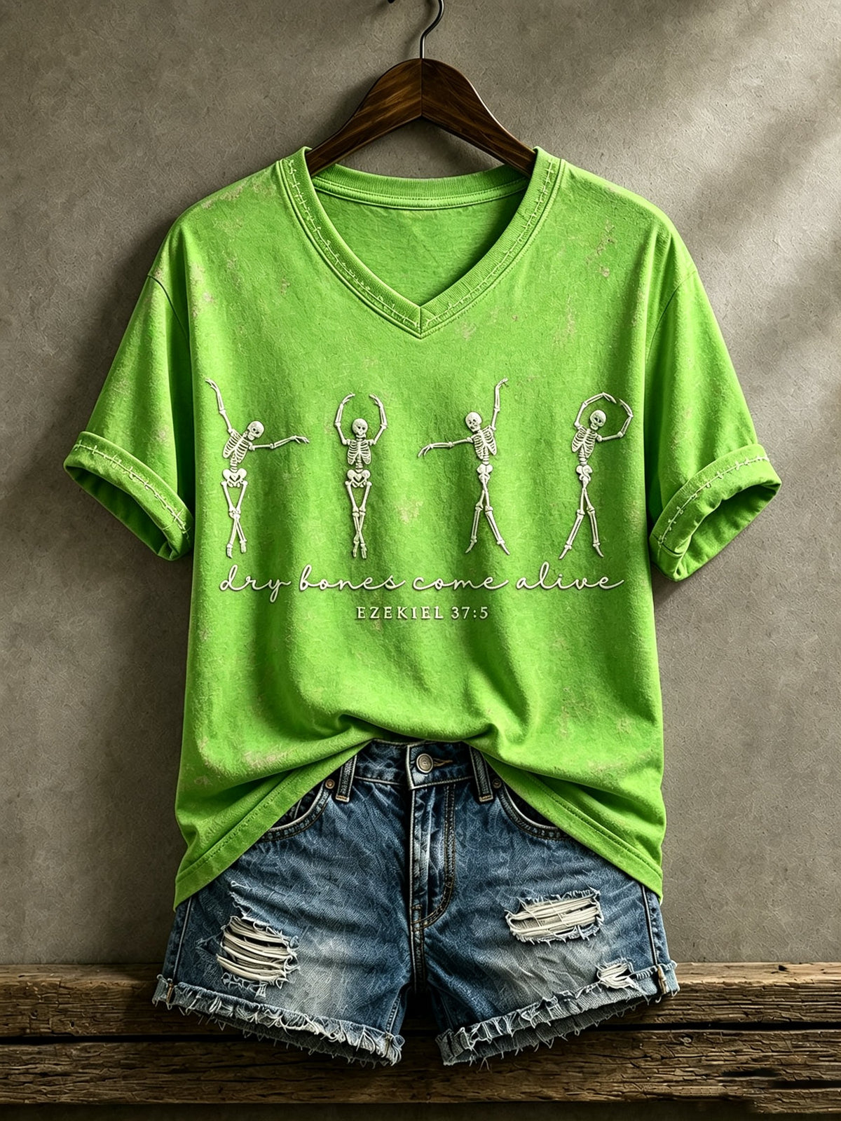 Women's Print Round Neck T-shirt