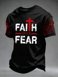 Men's Faith Print Short Sleeve T-Shirt