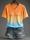 Women’s 'Be Still And Know' Printed Casual T-Shirt