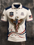 Men'S Retro Cross 250Th Anniversary Edition Short Sleeve Polo Shirt