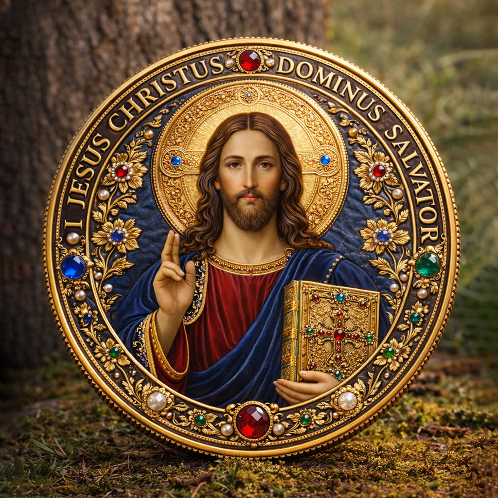 🏆Flash Sale 60% OFF - Jesus Christ Salvator Mundi Commemorative Coin