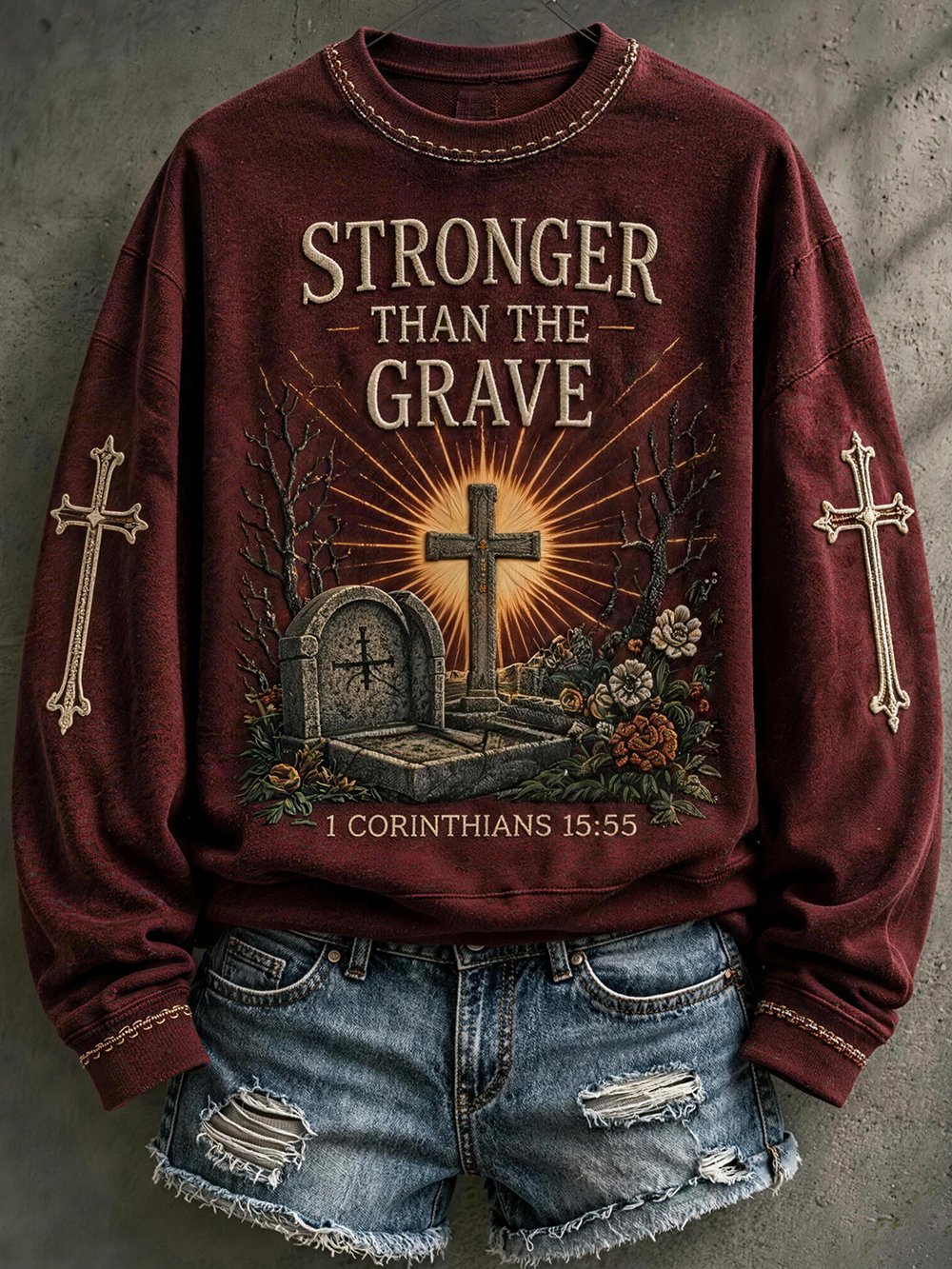 Women's Casual Halloween Print Sweatshirt