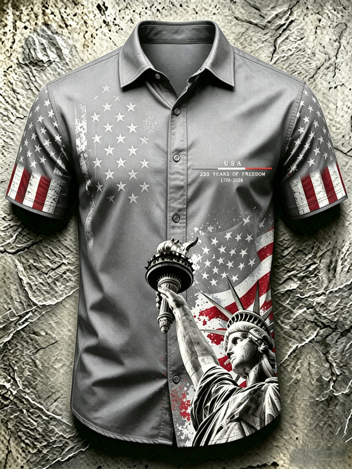 250Th Anniversary Commemorative Faith Printed Round Neck Top In The United States