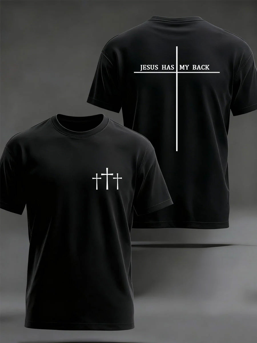 Men's Faith Casual Printed T-Shirt
