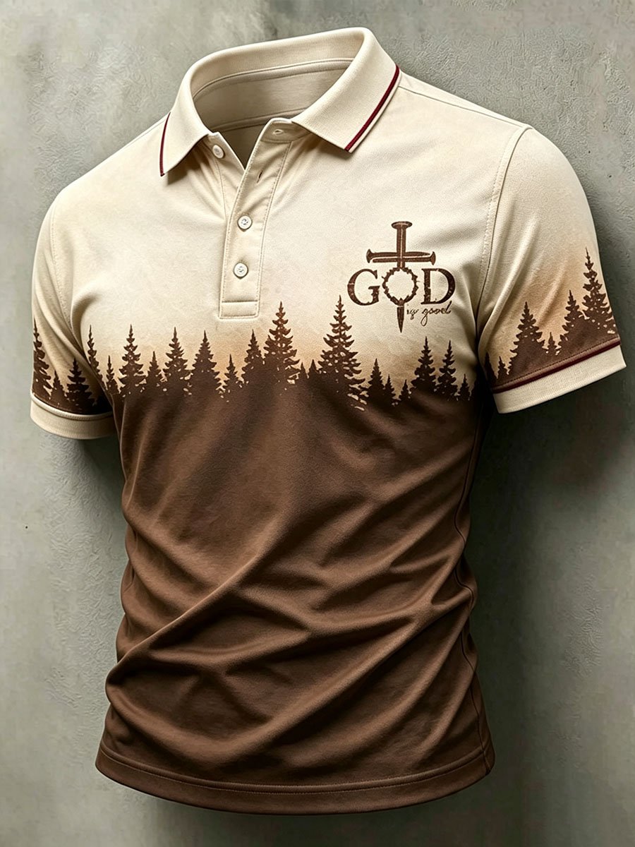 Men's Faith Short-Sleeve Polo Shirt